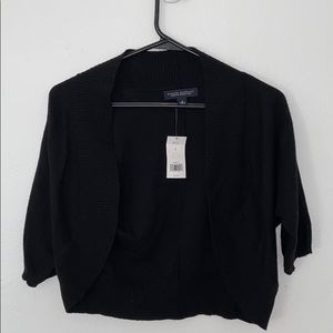 Banana Republic black bolero sweater size S